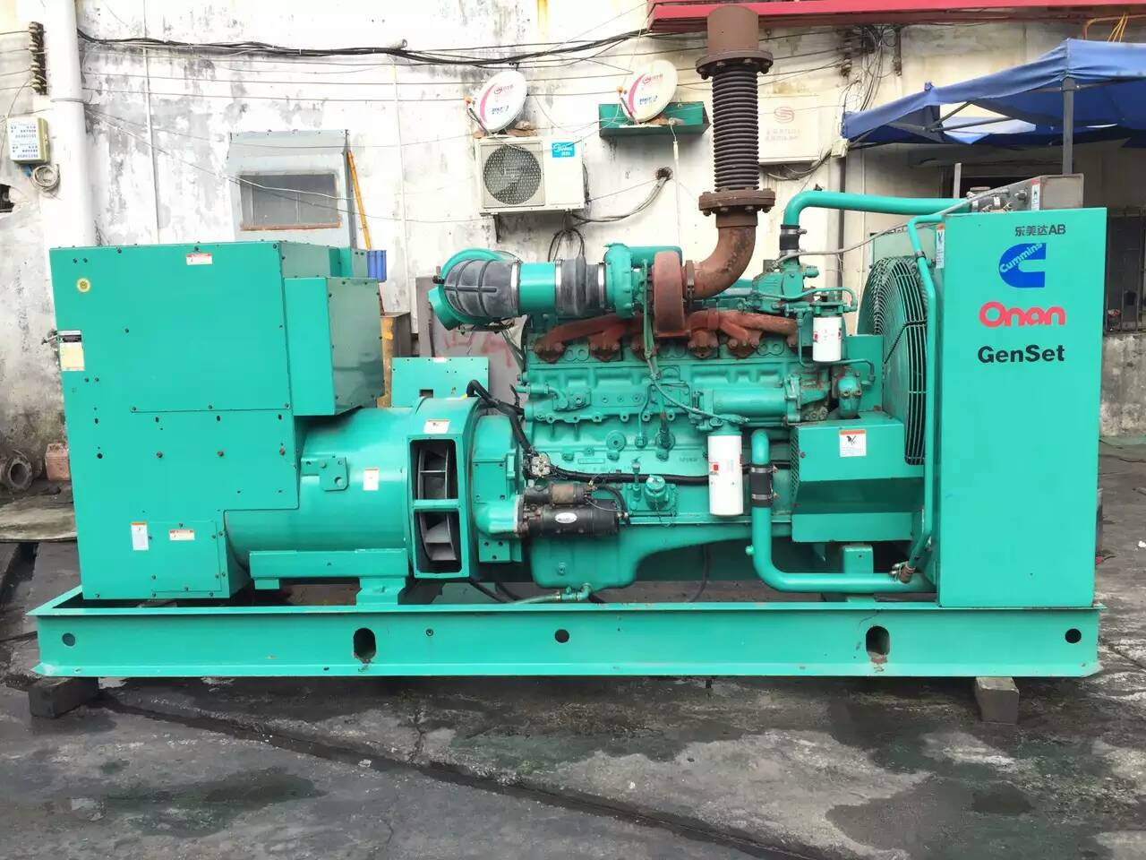 浑江租赁发电机-柴油发电机不正常冒烟的原因